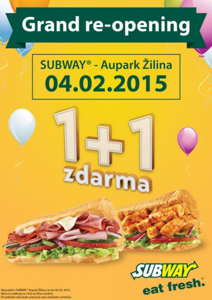 Subway GRAND OPENING
