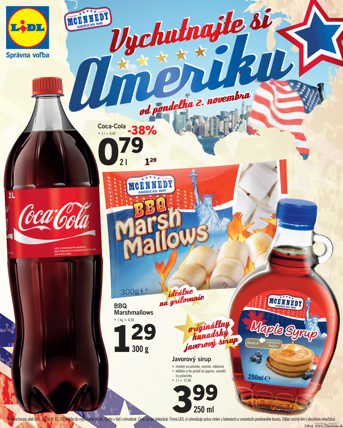 Leták Lidl 2.11. - 8.11. | Zlacnene.sk