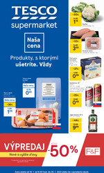 Leták Tesco supermarkety od 19.1. do 25.1.2022