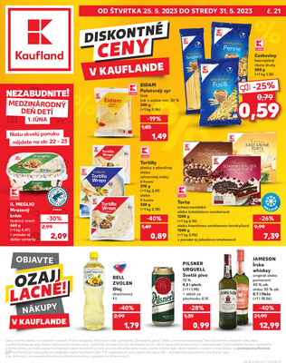 Leták Kaufland 25.5. - 31.5. - Kaufland Košice - Nad Jazerom