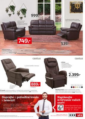 XXXLutz Výber sedačiek! 1.9. - 21.5.2025