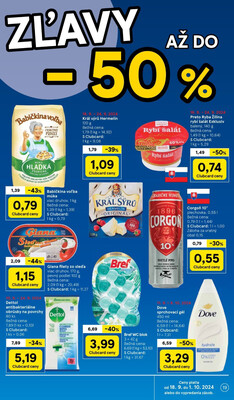 Tesco malé hypermarkety od 18.9. do 24.9.2024