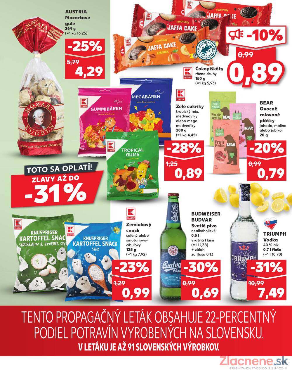 Leták Kaufland - Kaufland 17.10. - 23.10. - Kaufland Tvrdošín - strana 75