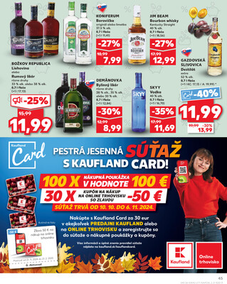 Kaufland 17.10. - 23.10. - Kaufland Trenčín - Gen. M. R. Štefánika