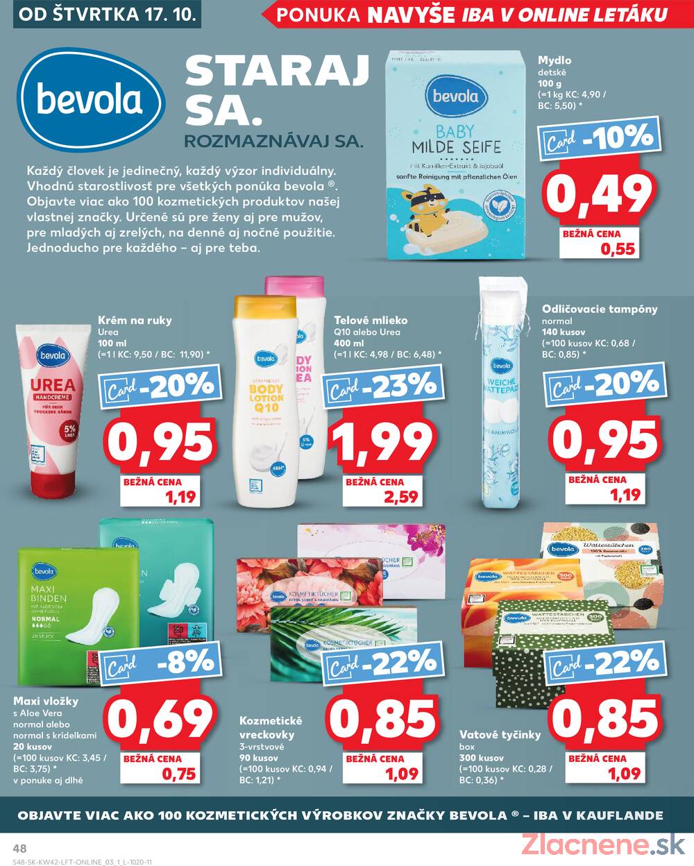 Leták Kaufland - Kaufland 17.10. - 23.10. - Kaufland Bratislava - Rača - strana 48