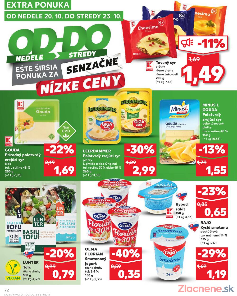 Leták Kaufland - Kaufland 17.10. - 23.10. - Kaufland Bratislava - Rača - strana 72