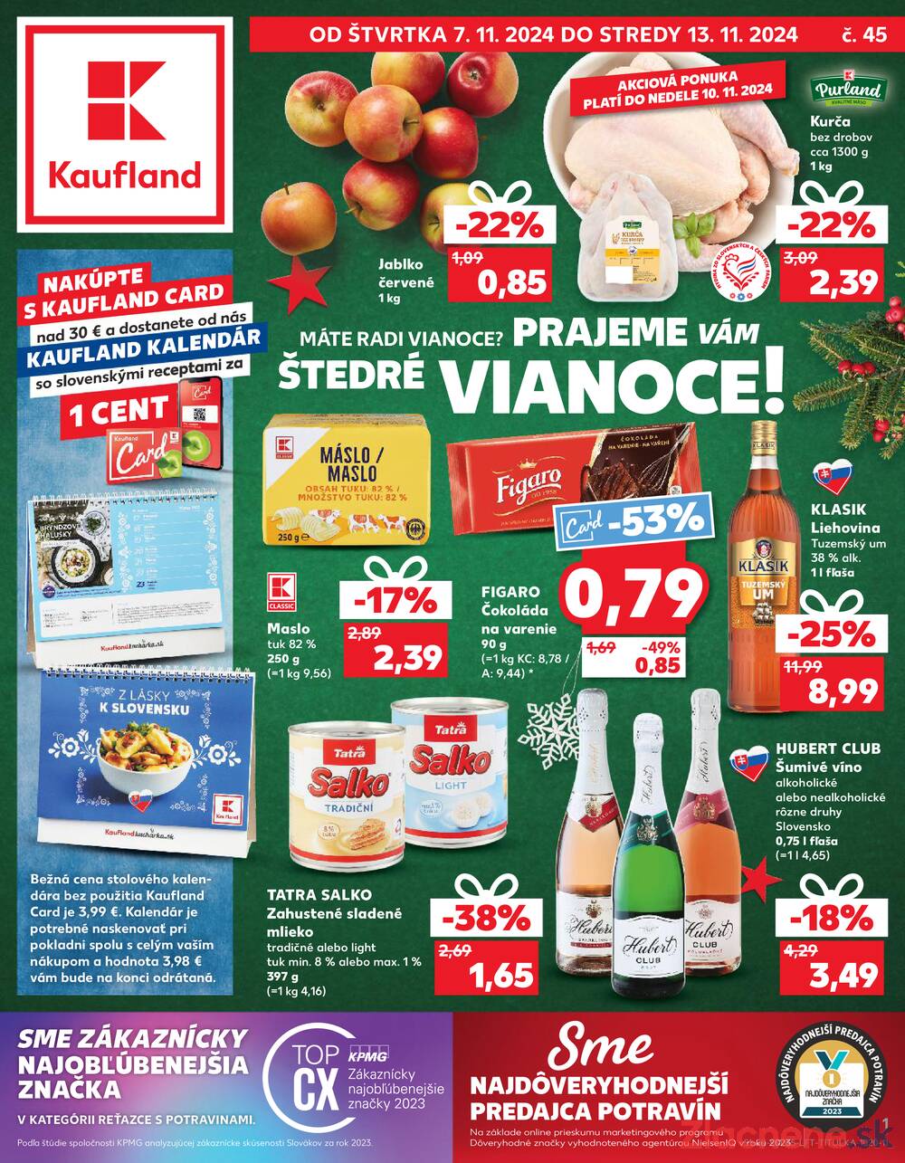 Leták Kaufland - Kaufland 7.11. - 13.11. - Kaufland Liptovský Mikuláš - strana 1