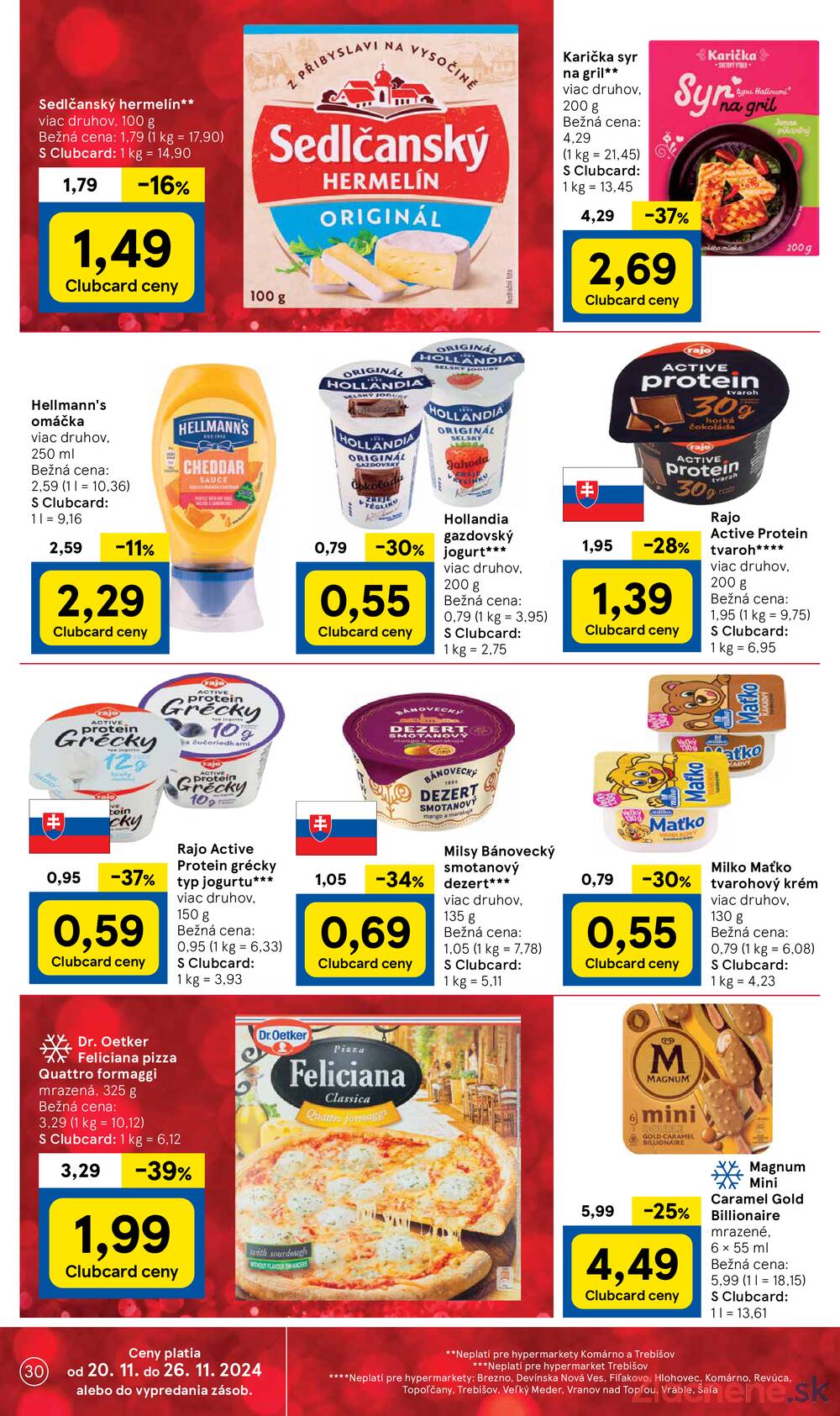 Leták Tesco - Tesco malé hypermarkety od 20.11. do 26.11.2024 - strana 30