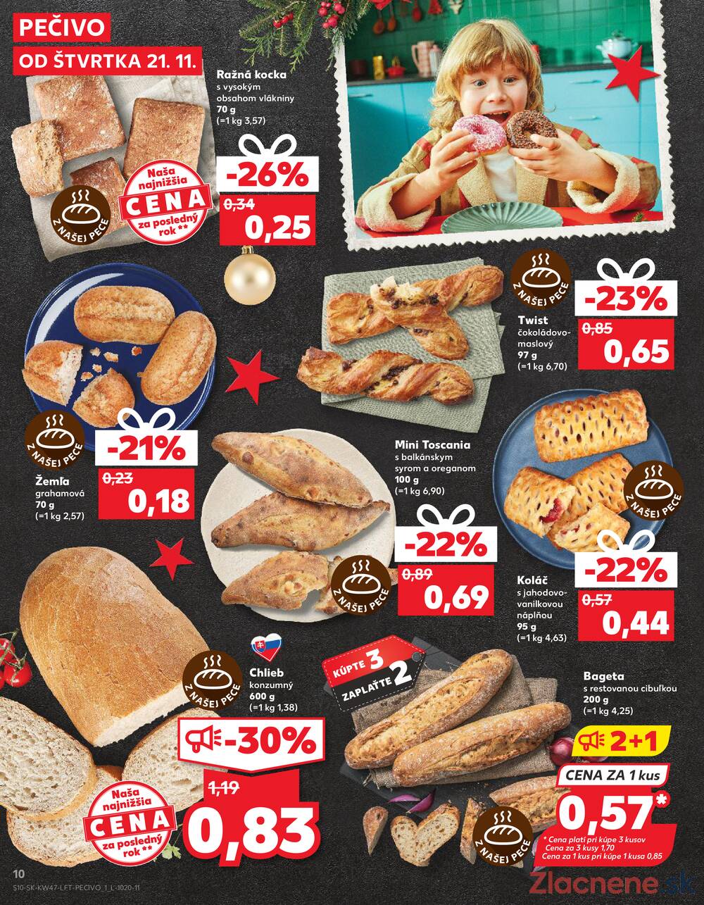 Leták Kaufland - Kaufland 21.11. - 27.11. - Kaufland Trnava - Nová ul. - strana 10