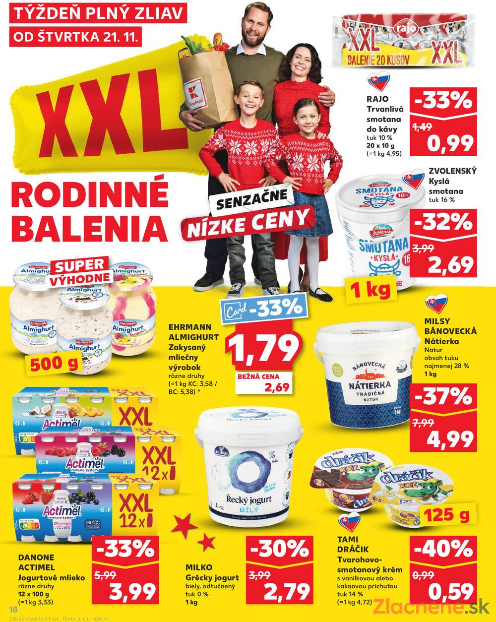 Leták Kaufland - Kaufland 21.11. - 27.11. - Kaufland Trnava - Nová ul. - strana 18