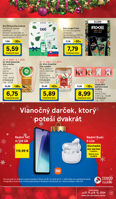 Tesco SPECIÁL velké hypermarkety  od 25.11. do 24.12.2024