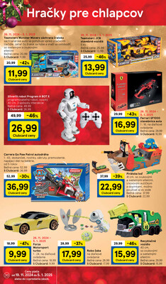 Tesco SPECIÁL velké hypermarkety  od 25.11. do 24.12.2024