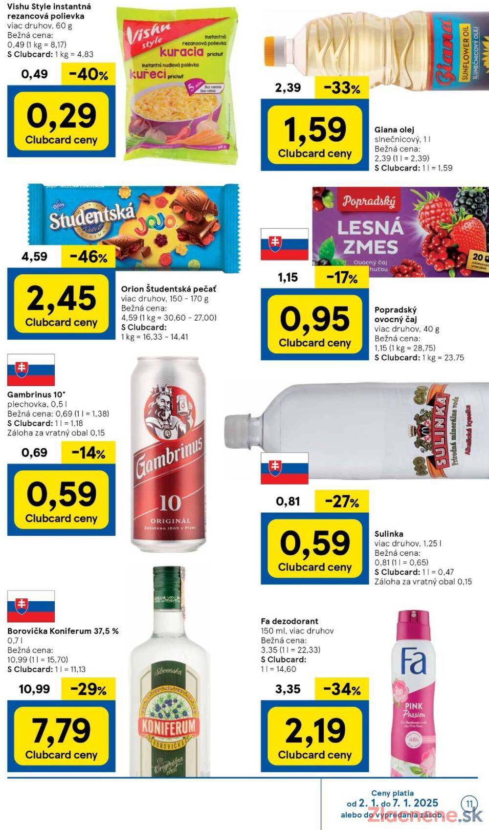 Leták Tesco - Tesco malé hypermarkety od 2.1. do 7.1.2025 - strana 11