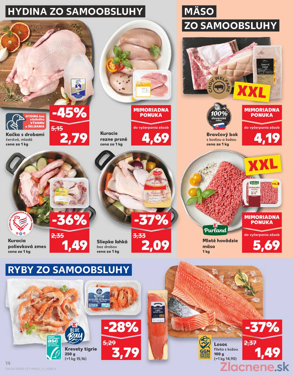 Leták Kaufland - Kaufland 16.1. - 22.1. - Kaufland Tvrdošín - strana 14