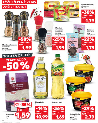 Kaufland 16.1. - 22.1. - Kaufland Tvrdošín