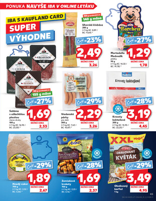 Kaufland 16.1. - 22.1. - Kaufland Tvrdošín