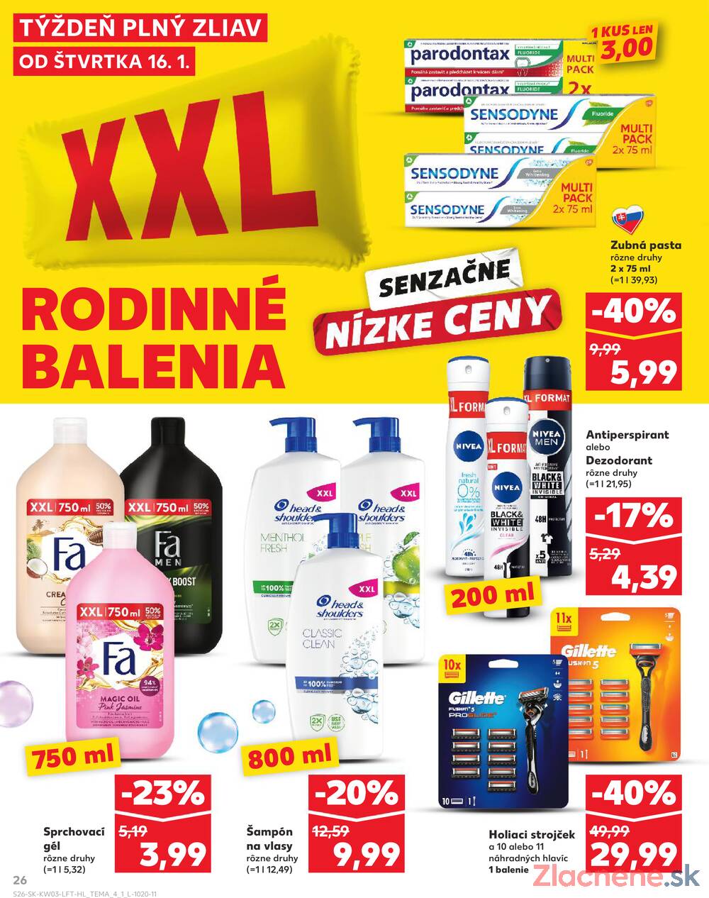 Leták Kaufland - Kaufland 16.1. - 22.1. - Kaufland Dubnica nad Váhom - strana 26