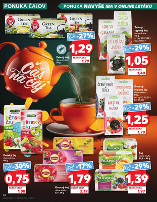 Kaufland 16.1. - 22.1. - Kaufland Poprad - Jiřího Wolkera