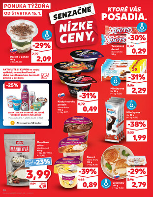 Kaufland 16.1. - 22.1. - Kaufland Topoľčany