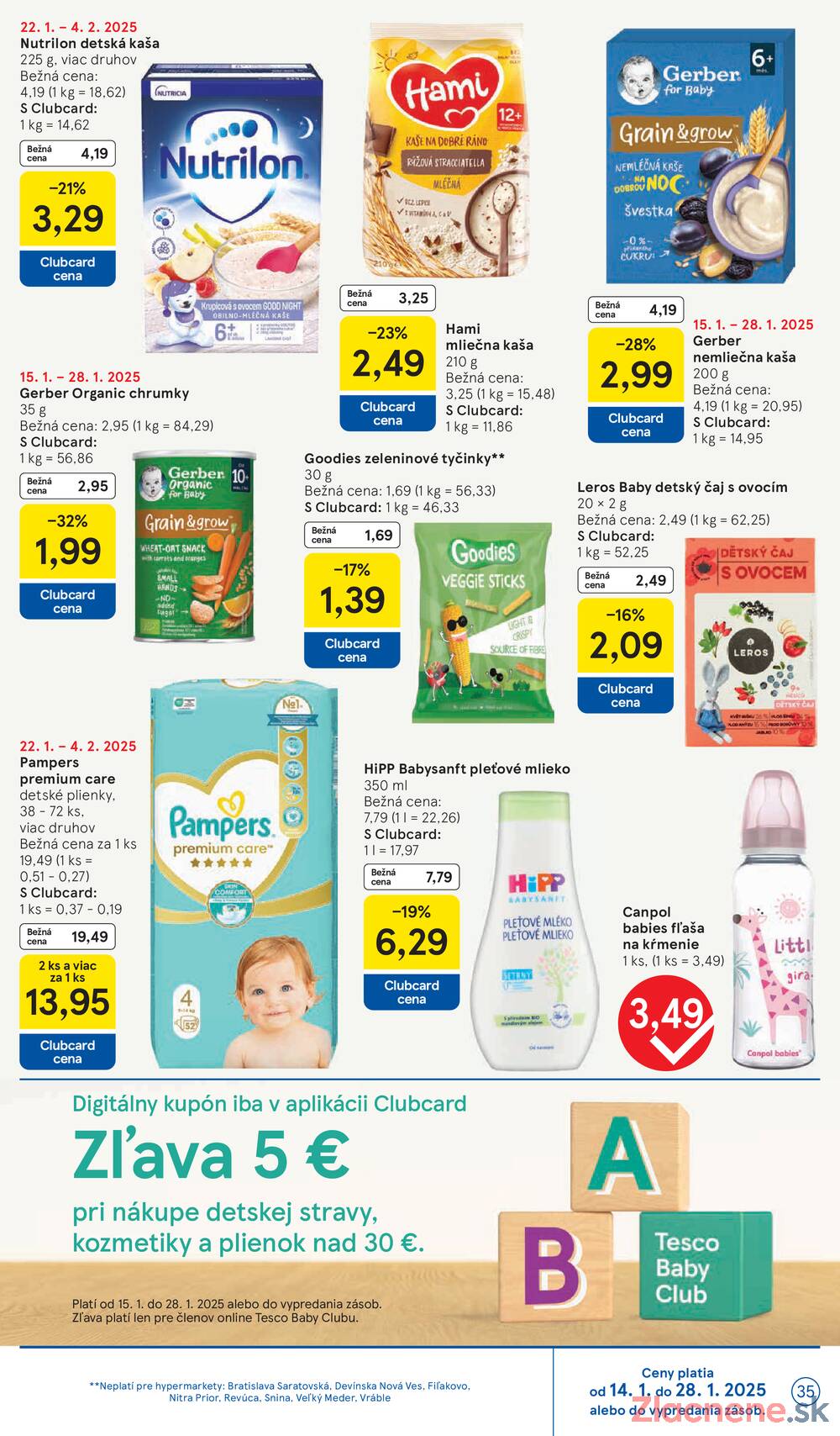 Leták Tesco - Tesco malé hypermarkety od 22.1. do 28.1.2025 - strana 35