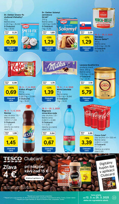 Tesco supermarkety od 19.3. do 25.3.2025