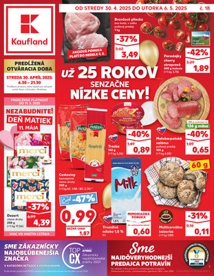 leták Kaufland