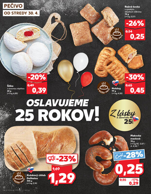 Kaufland 30.4. - 6.5. - Kaufland Bardejov