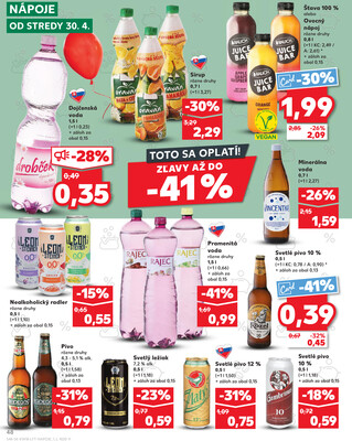 Kaufland 30.4. - 6.5. - Kaufland Bardejov
