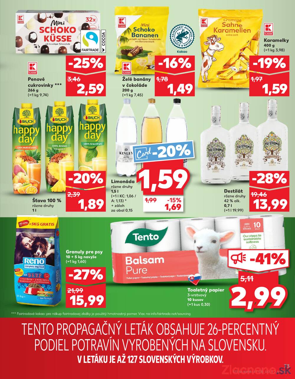 Leták Kaufland - Kaufland 30.4. - 6.5. - Kaufland Púchov - strana 73