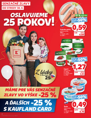 Kaufland 30.4. - 6.5. - Kaufland Poprad - Jiřího Wolkera