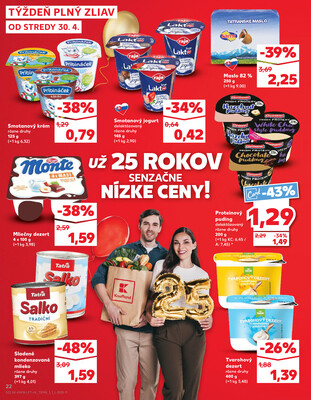 Kaufland 30.4. - 6.5. - Kaufland Poprad - Jiřího Wolkera