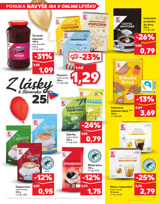 Kaufland 30.4. - 6.5. - Kaufland Poprad - Jiřího Wolkera