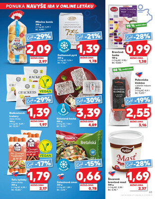 Kaufland 30.4. - 6.5. - Kaufland Poprad - Jiřího Wolkera