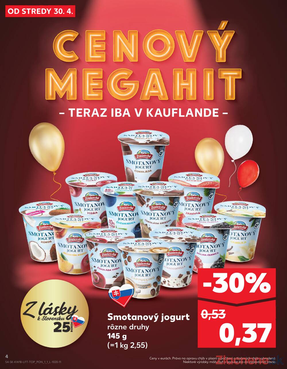 Leták Kaufland - Kaufland 30.4. - 6.5. - Kaufland Svidník - strana 4