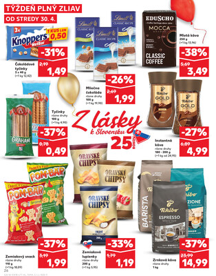 Kaufland 30.4. - 6.5. - Kaufland Nové Mesto nad Váhom