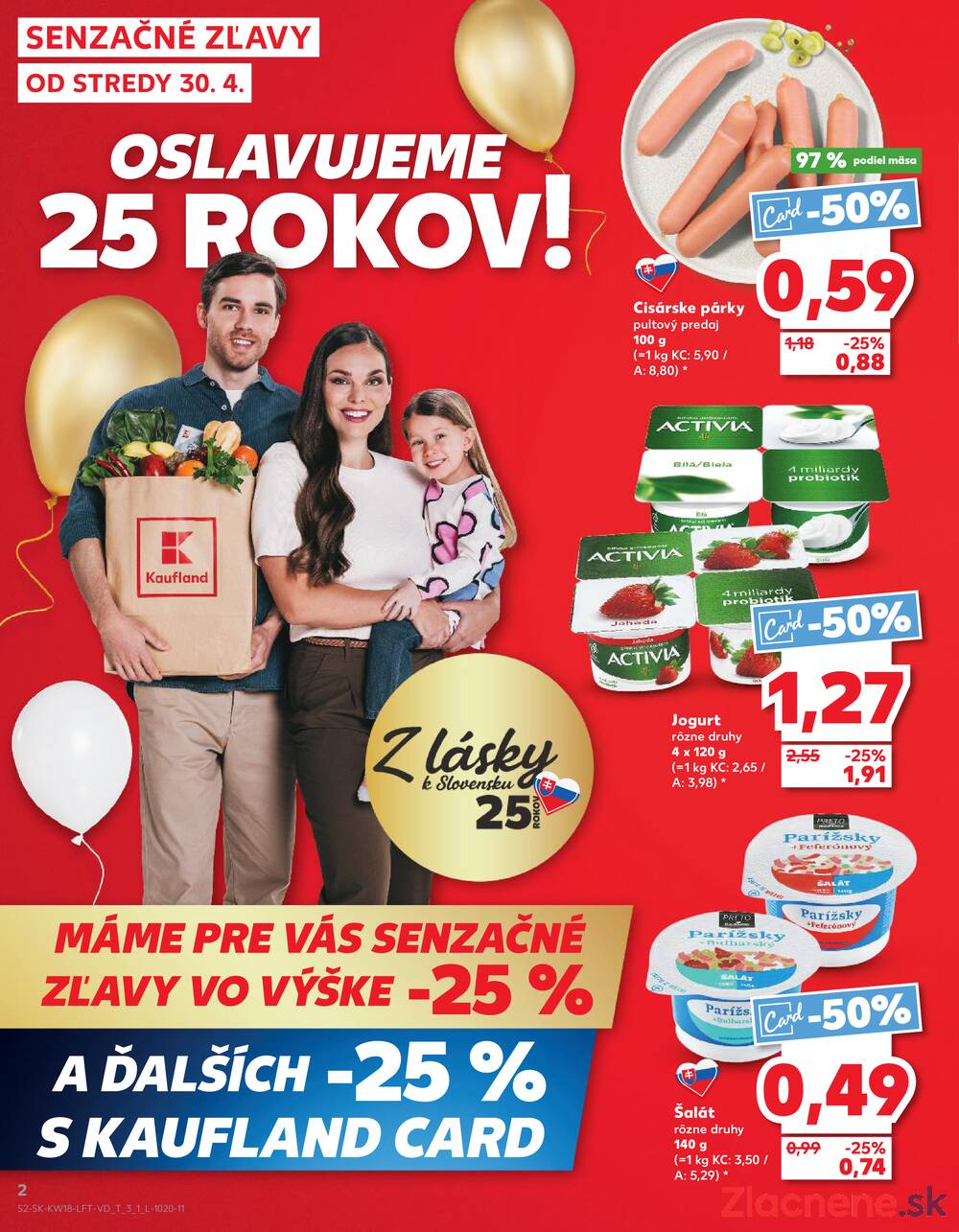 Leták Kaufland - Kaufland 30.4. - 6.5. - Kaufland Bratislava - Petržalka - strana 2
