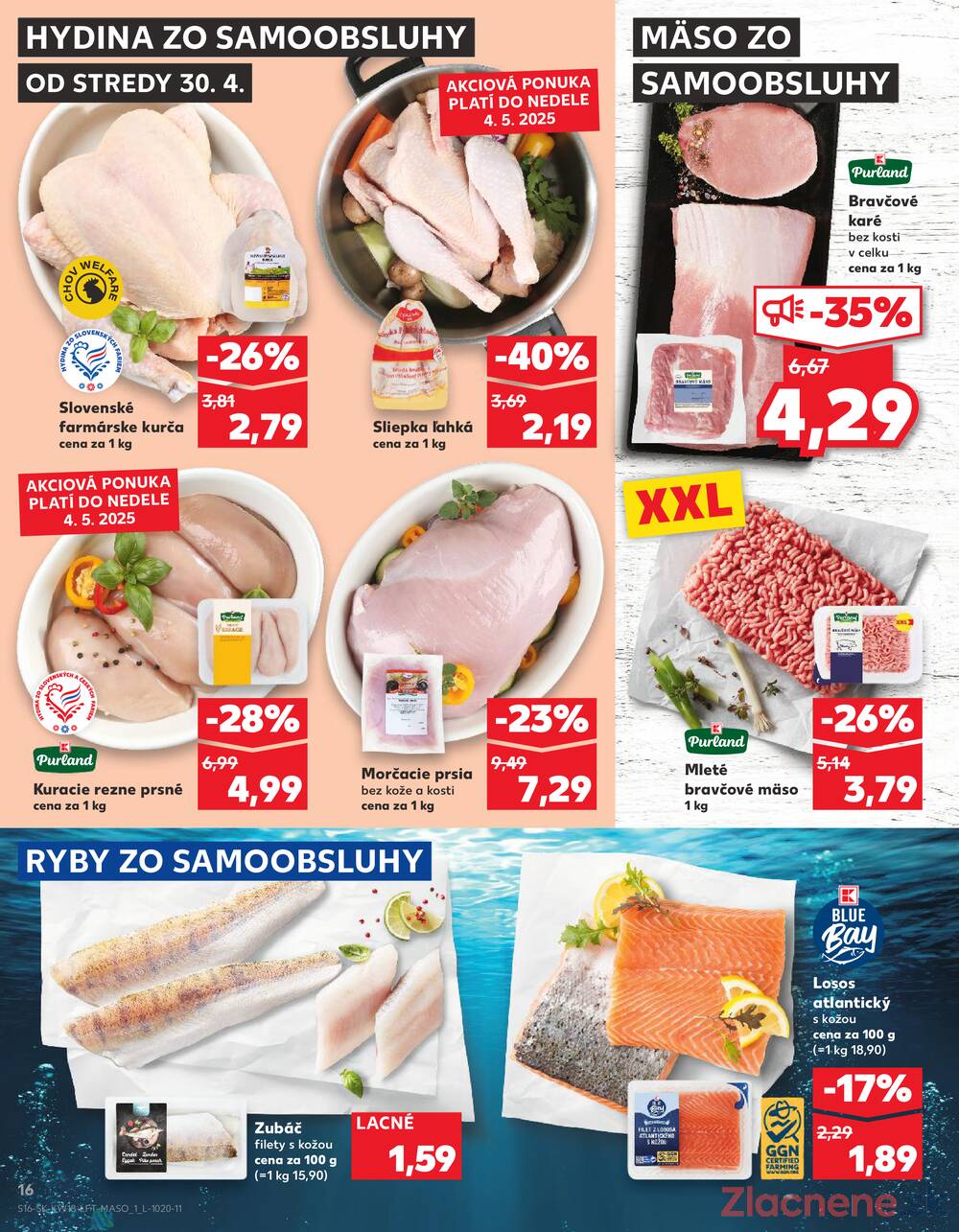 Leták Kaufland - Kaufland 30.4. - 6.5. - Kaufland Bratislava - Rača - strana 16