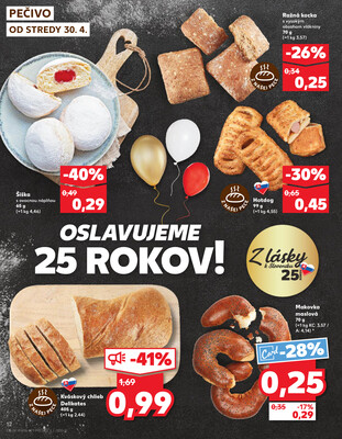 Kaufland 30.4. - 6.5. - Kaufland Liptovský Mikuláš