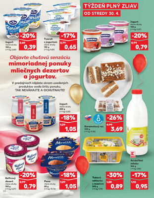 Kaufland 30.4. - 6.5. - Kaufland Liptovský Mikuláš