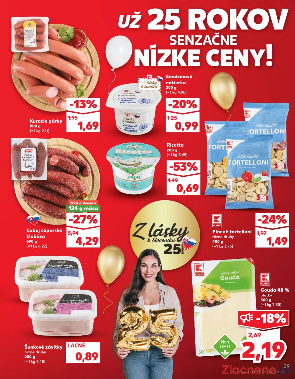 Leták Kaufland - Kaufland 30.4. - 6.5. - Kaufland Šamorín-Mliečno - Krajinská cesta - strana 29