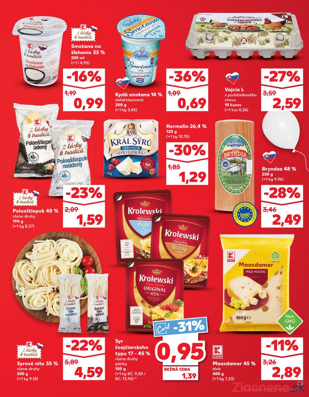 Leták Kaufland - Kaufland 30.4. - 6.5. - Kaufland Poprad - Moyzesova - strana 23