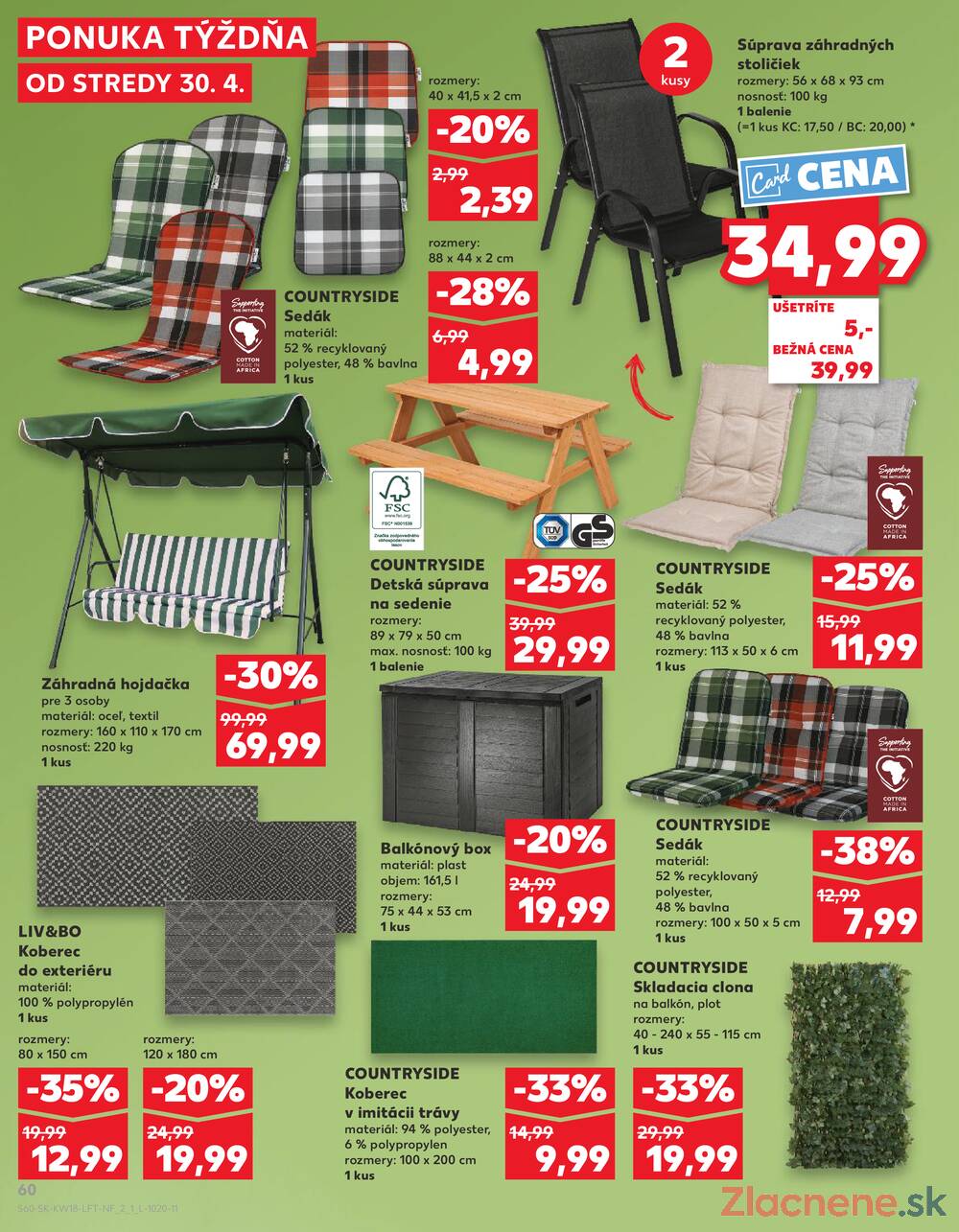 Leták Kaufland - Kaufland 30.4. - 6.5. - Kaufland Poprad - Moyzesova - strana 60