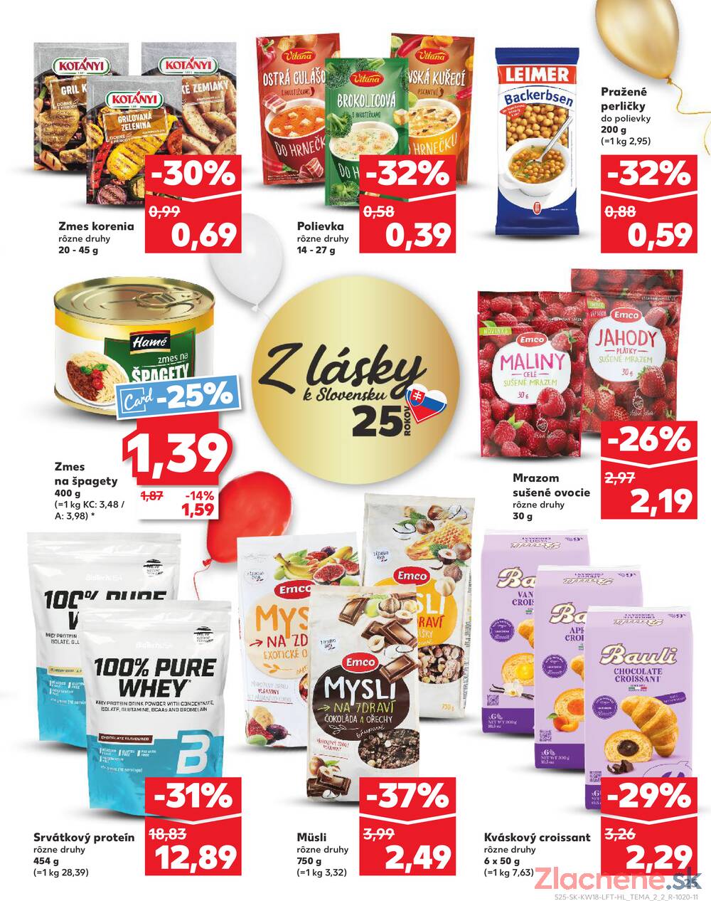 Leták Kaufland - Kaufland 30.4. - 6.5. - Kaufland Bratislava - Nové Mesto - strana 25