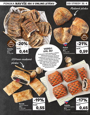 Kaufland 30.4. - 6.5. - Kaufland Bratislava - Nové Mesto