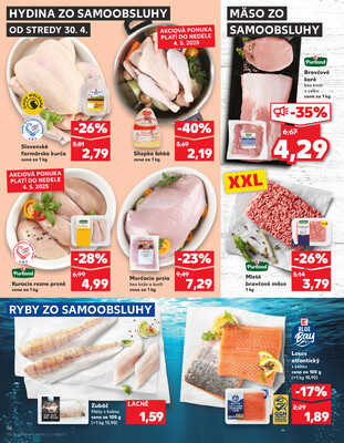 Kaufland 30.4. - 6.5. - Kaufland Bratislava - Nové Mesto