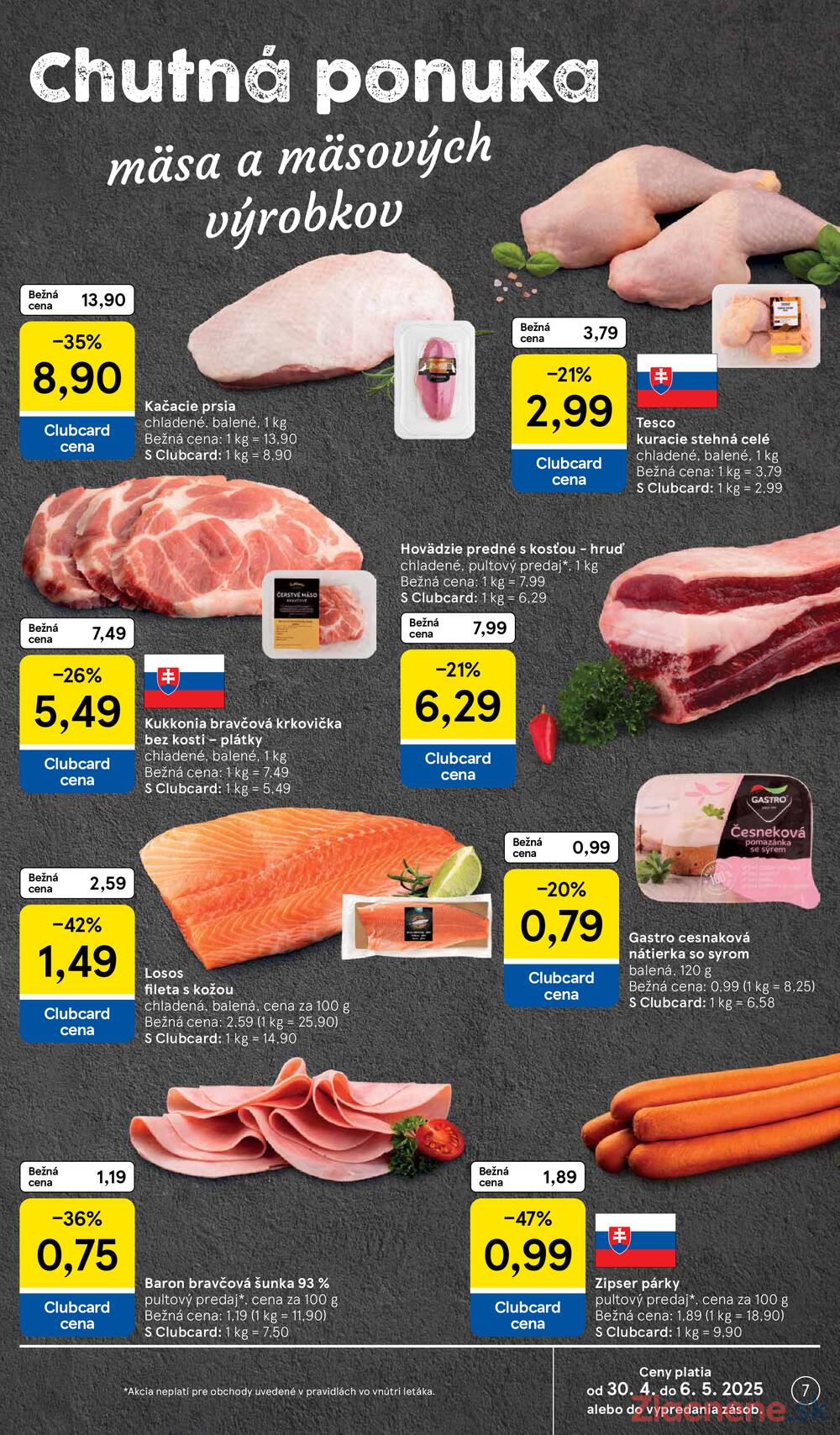 Leták Tesco - Tesco malé hypermarkety od 30.4. do 6.5.2025 - strana 7