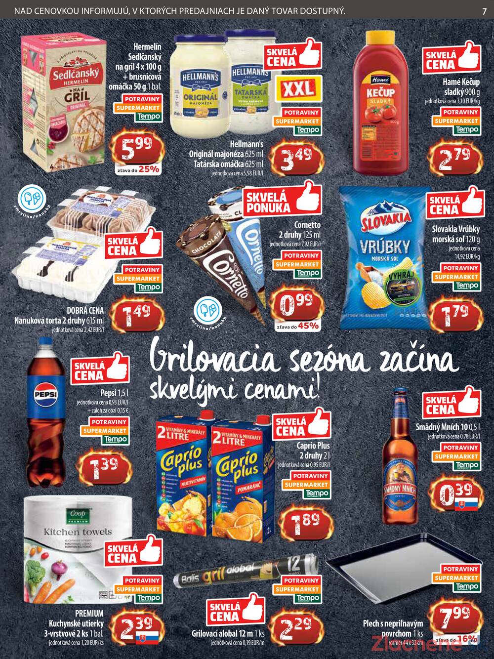 Leták COOP Jednota Slovensko - COOP do 7.5. - strana 7