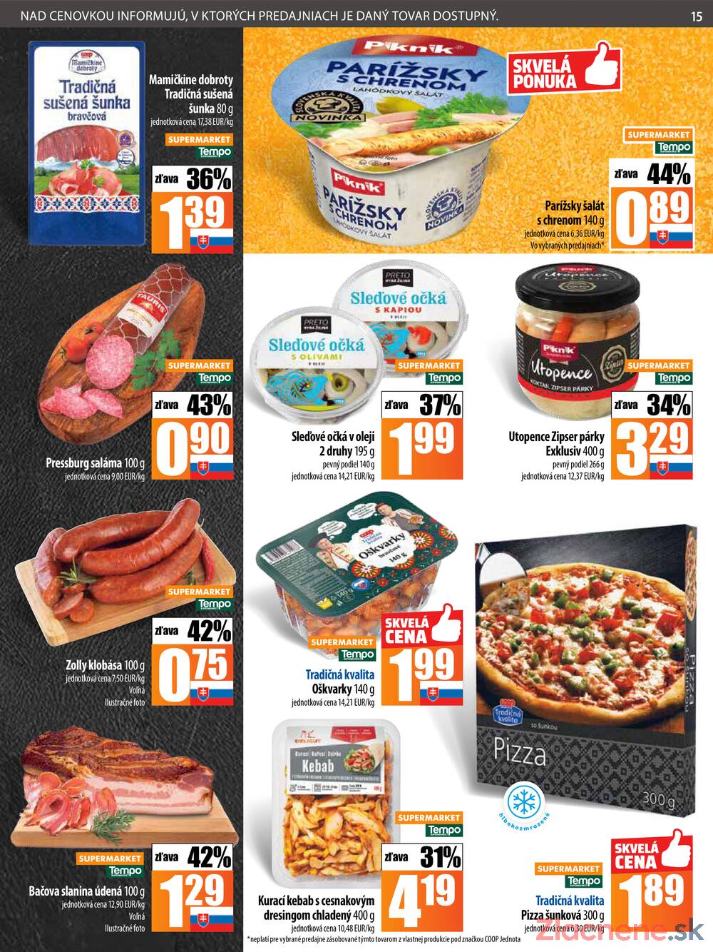 Leták COOP Jednota Slovensko - COOP do 7.5. - strana 15