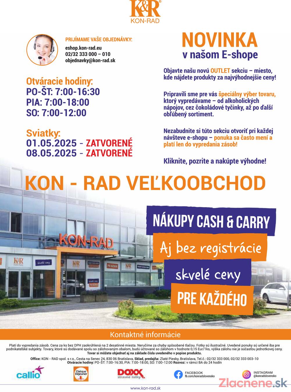 Leták KON - RAD - KON - RAD do 31.5. - strana 32 Leták KON - RAD - KON - RAD do 31.5. - strana 32