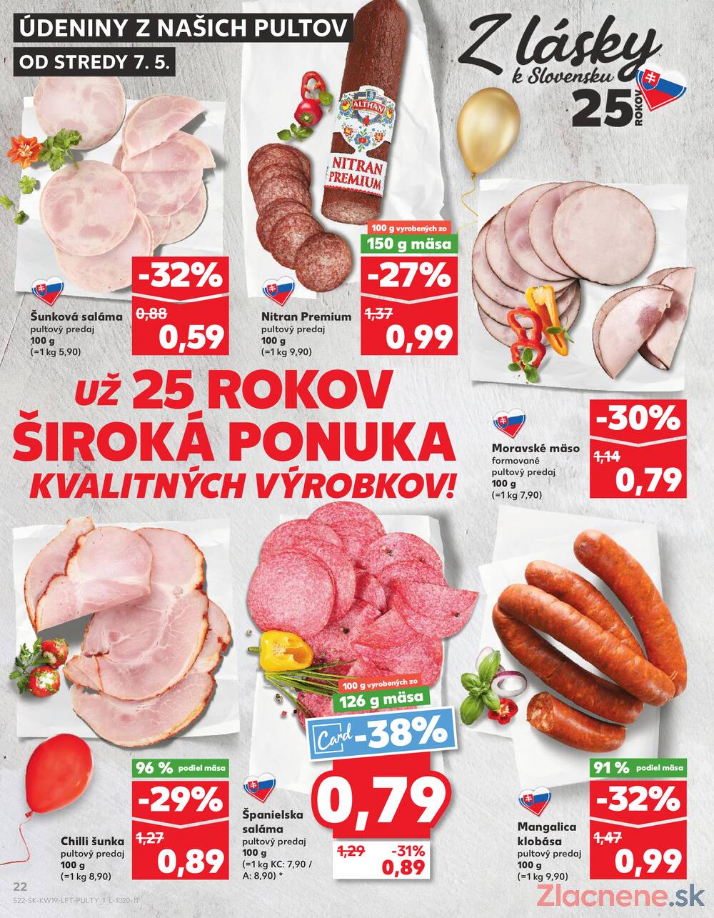 Leták Kaufland - Kaufland 7.5. - 14.5. - Kaufland Rimavská Sobota - strana 22